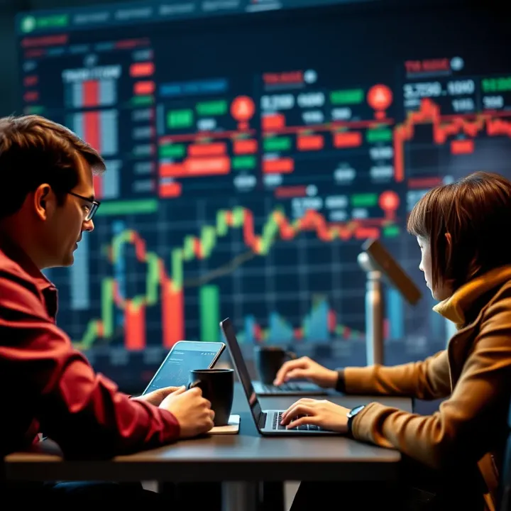 Trading Chat Influence on Risk Management and Informed Market Decisions Visualization of risk management and decision-making influenced by online trading discussions