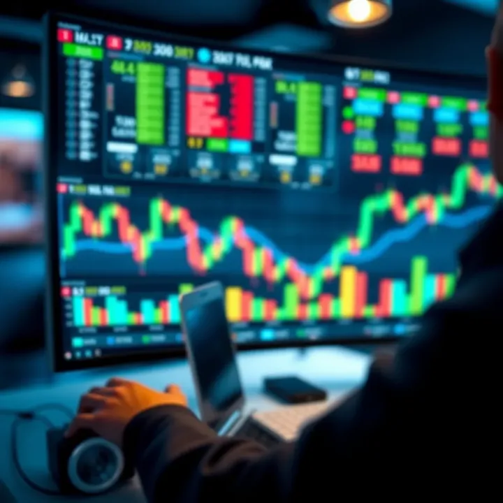 Risk Management Strategies in Binary Options Trading Using TradingView Illustration of risk management techniques in binary options trading with TradingView platform