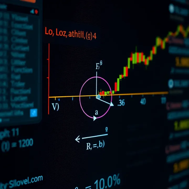 Applying Logarithmic Differentiation to Complex Functions An illustration demonstrating logarithmic differentiation applied to a complex function, emphasizing the use of logarithm properties to simplify derivatives