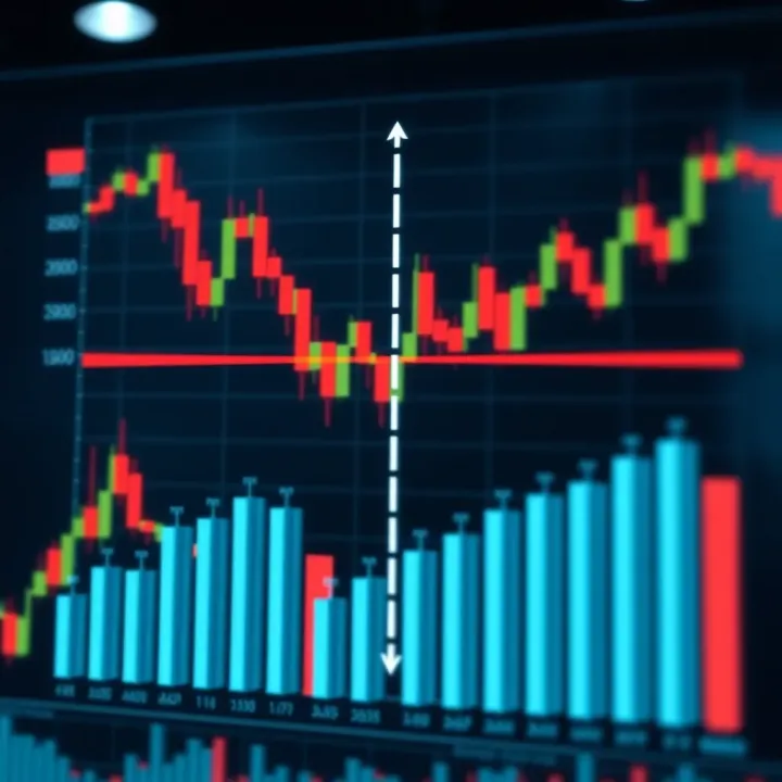 Double Top Pattern and Market Reversal Insights Diagram showing a double top chart pattern signaling possible market reversal from an uptrend