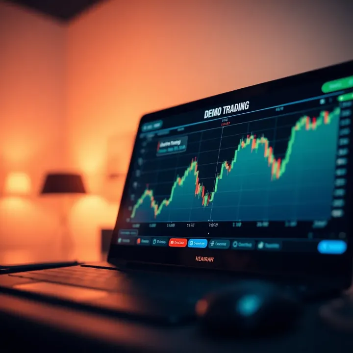 Comparing Demo Trading and Live Trading Environments Graph showing differences between demo trading and live trading environments