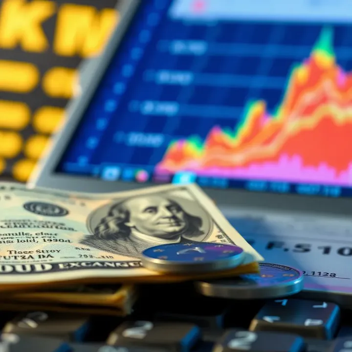 Key Economic and External Factors Impacting USD to PKR Exchange Rate Illustration of economic factors like government policies and global influences affecting currency exchange