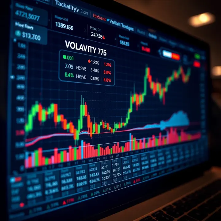 Risk Management Techniques for Volatility Index Trading Chart illustrating effective risk management strategies for trading the Volatility 75 Index
