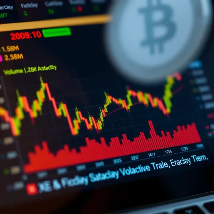 Market Factors Impacting XE Coin Value Chart illustrating key market factors influencing XE Coin value including volume and volatility