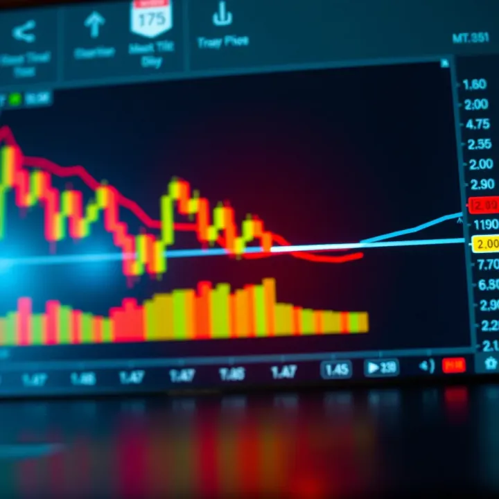 XMaster Formula indicator displaying trend lines and entry signals on MT5 chart